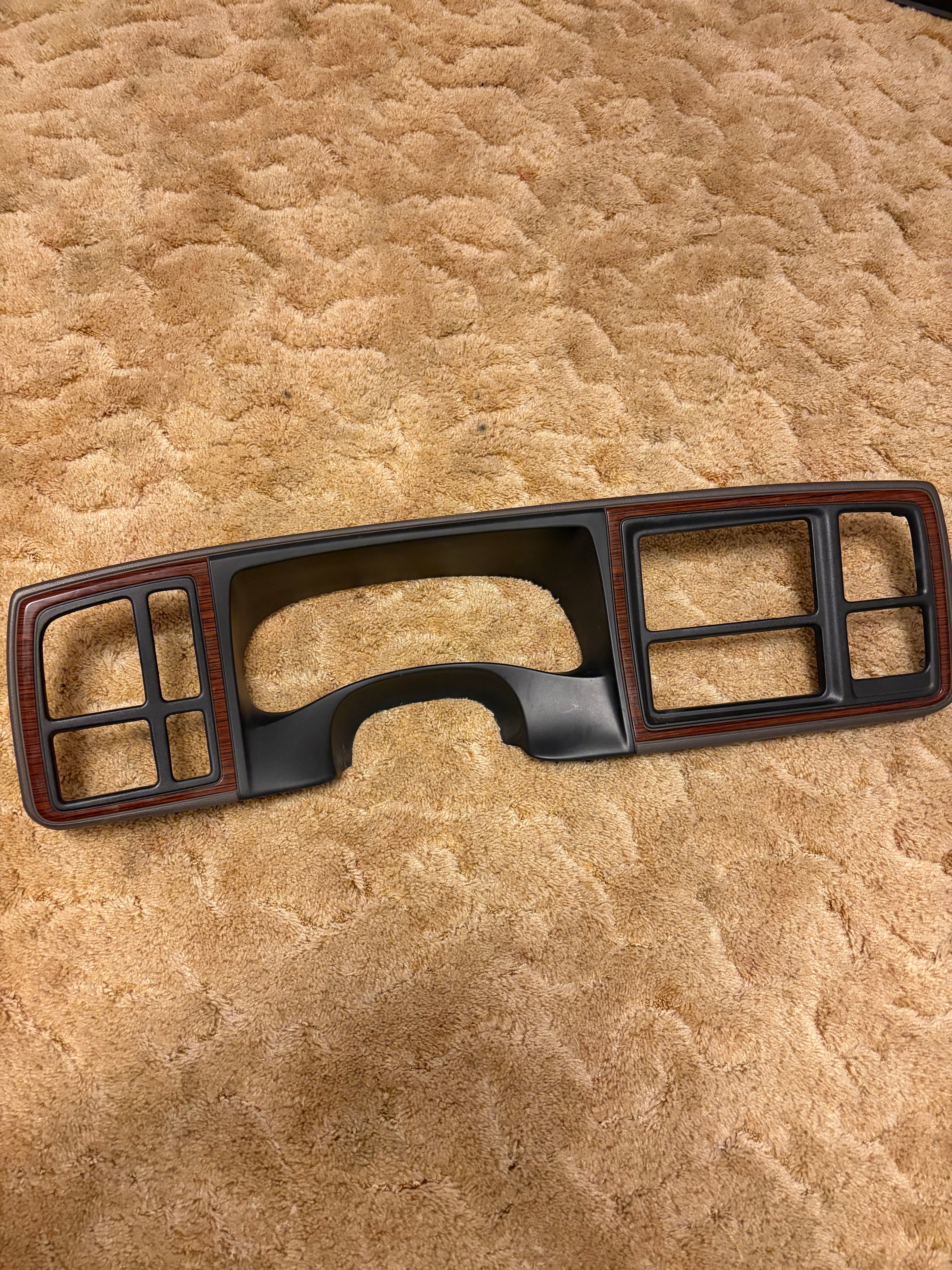 Woodgrain Dash Bezel
