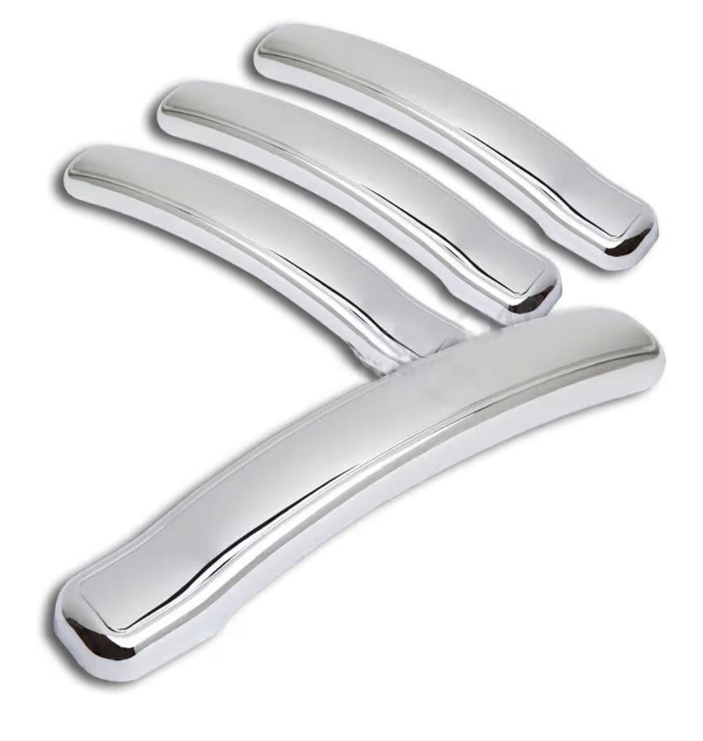 Chrome door handle overlay