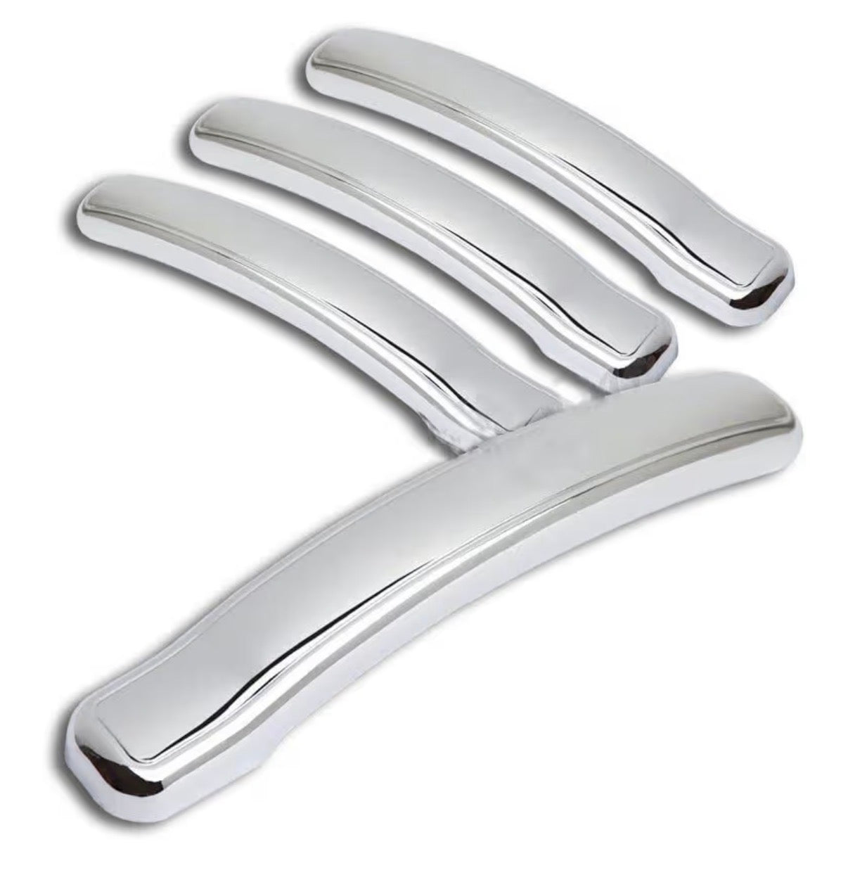 Chrome door handle overlay