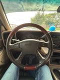 Woodgrain Steering Wheel