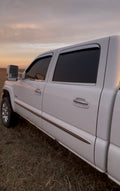 Chrome door handle overlay