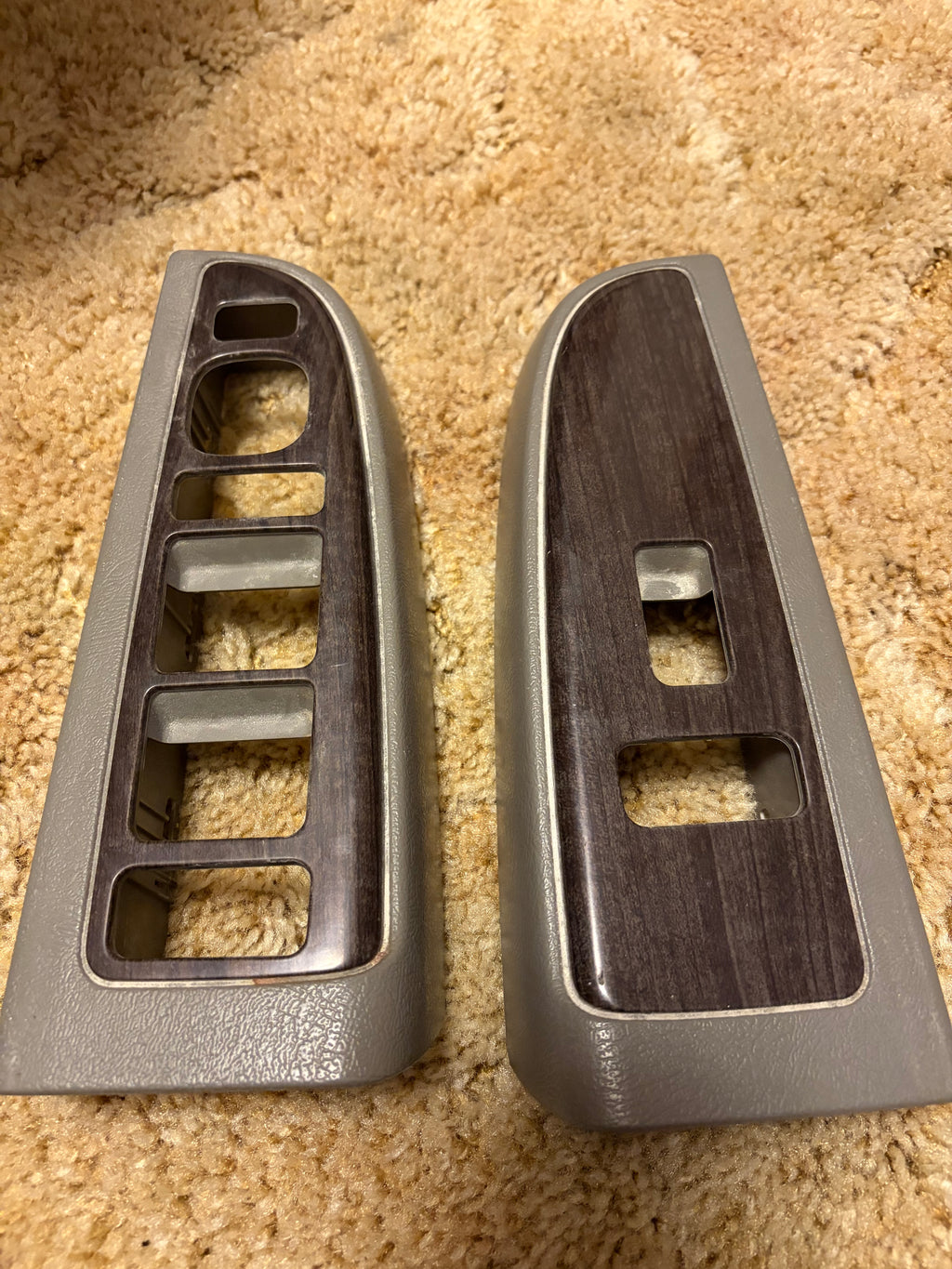 Dark Woodgrain Window Switch Cover