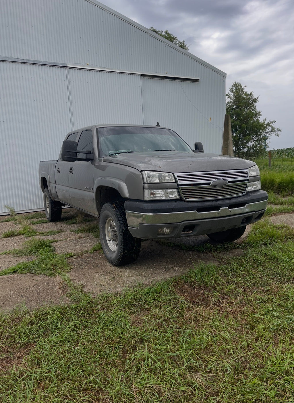 Chrome grill inserts (Chevy HD STYLE)