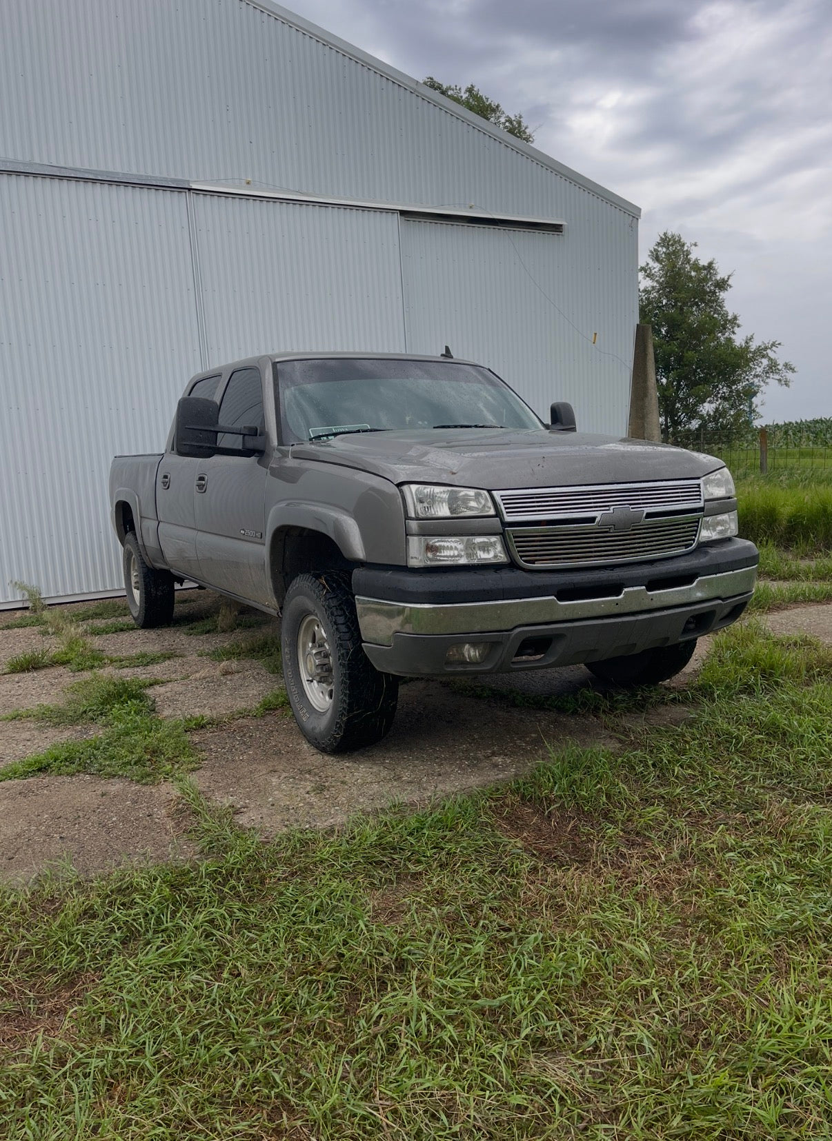 Chrome grill inserts (Chevy HD STYLE)