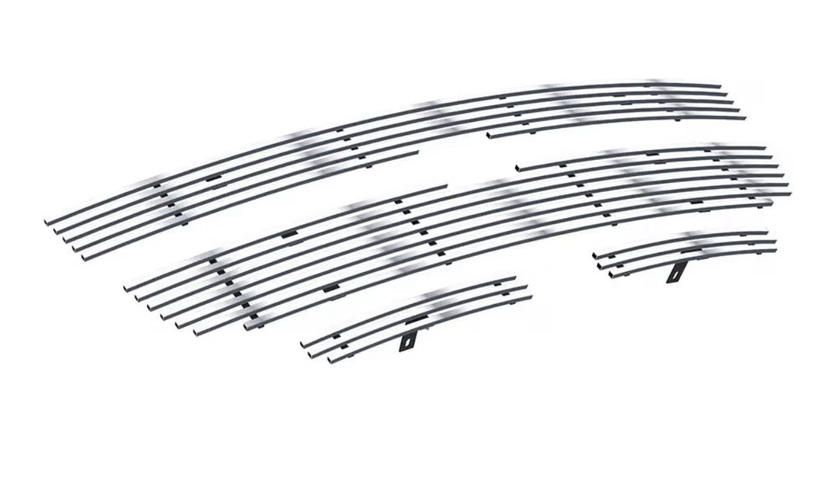 Chrome grill inserts (Chevy HD STYLE)