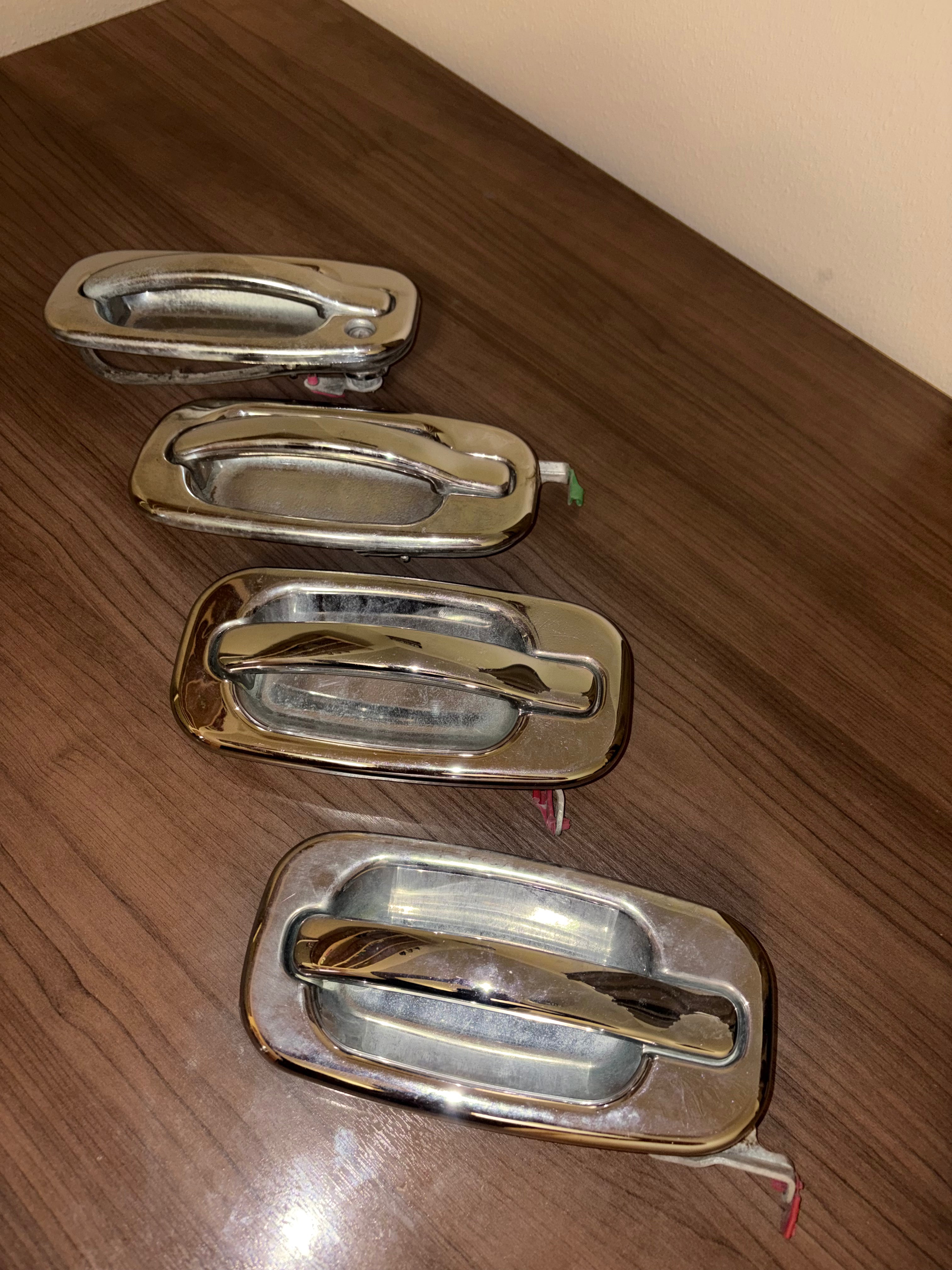 All Chrome Outter door handles