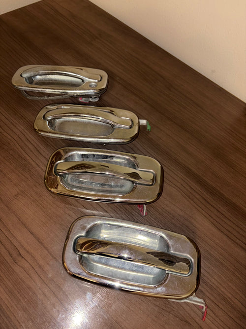 All Chrome Outter door handles