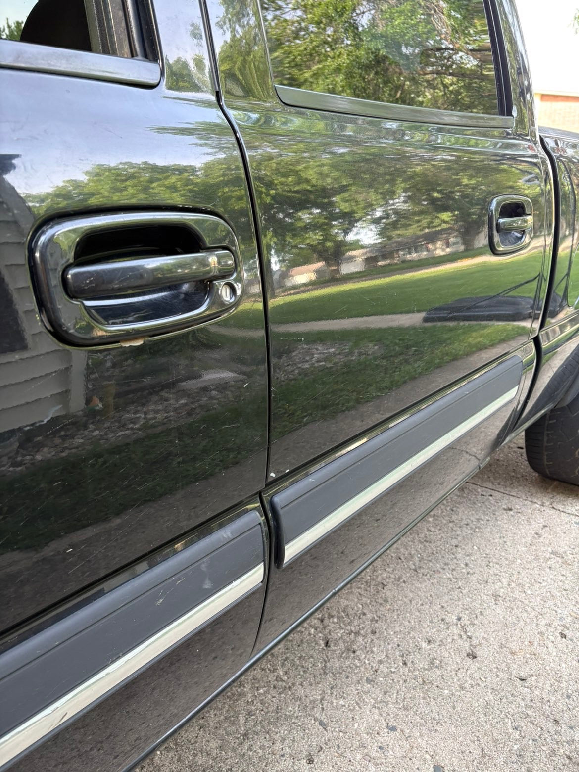 All Black Outside Door Handles